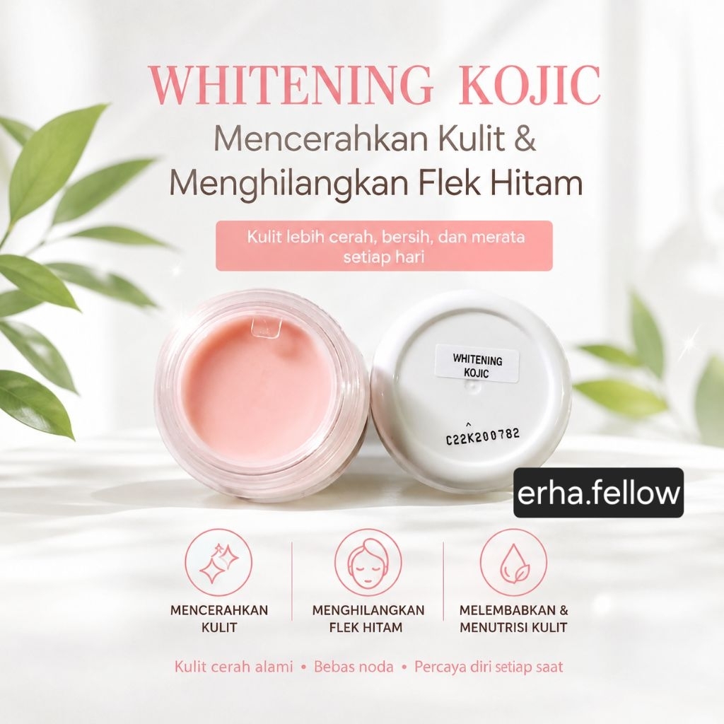 KRIM MALAM WHITENING KOJIC / NIGHT CREAM KITODERM /Original