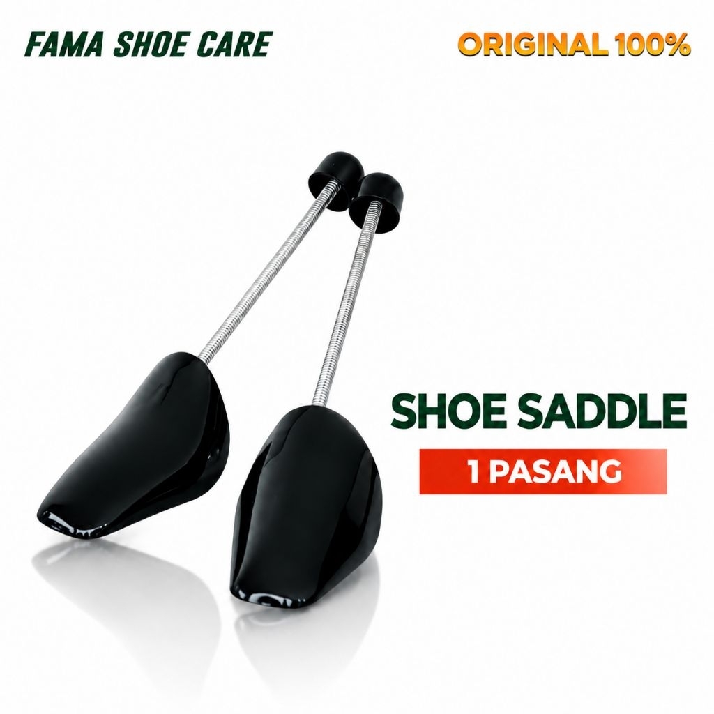 FAMA-Shoe Saddle 1pasang-Shoe Tree-Penyangga Sepatu-Fama Shoe Cleaner-Fama Shoes Cleaner