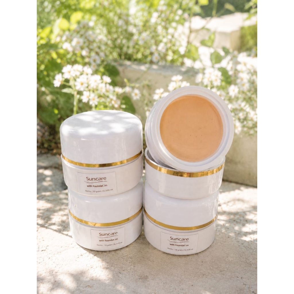 FOUNDATION/TABIR SURYA/fondation IP.cream siang/cream siang glowing/fondation lembut murah