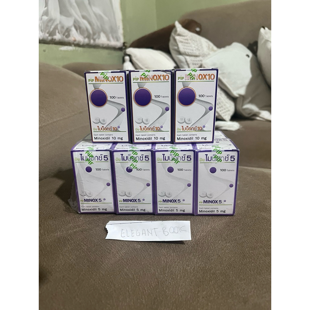 Oral Minoxidil Tablet PIP  5mg dan 10mg Original Segel