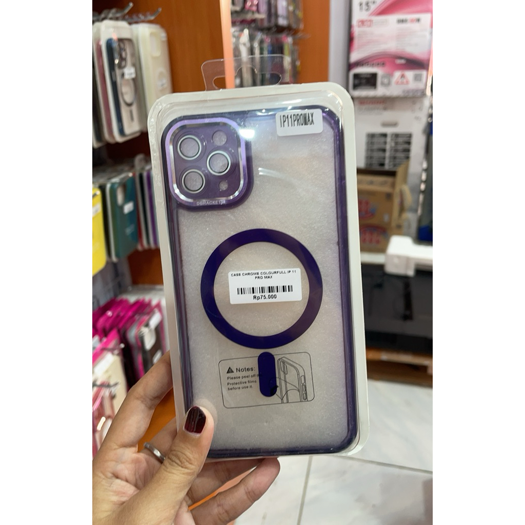 Case Chrome Colourfull IPhone 11, ip 11 promax, ip 12, ip 12 promax