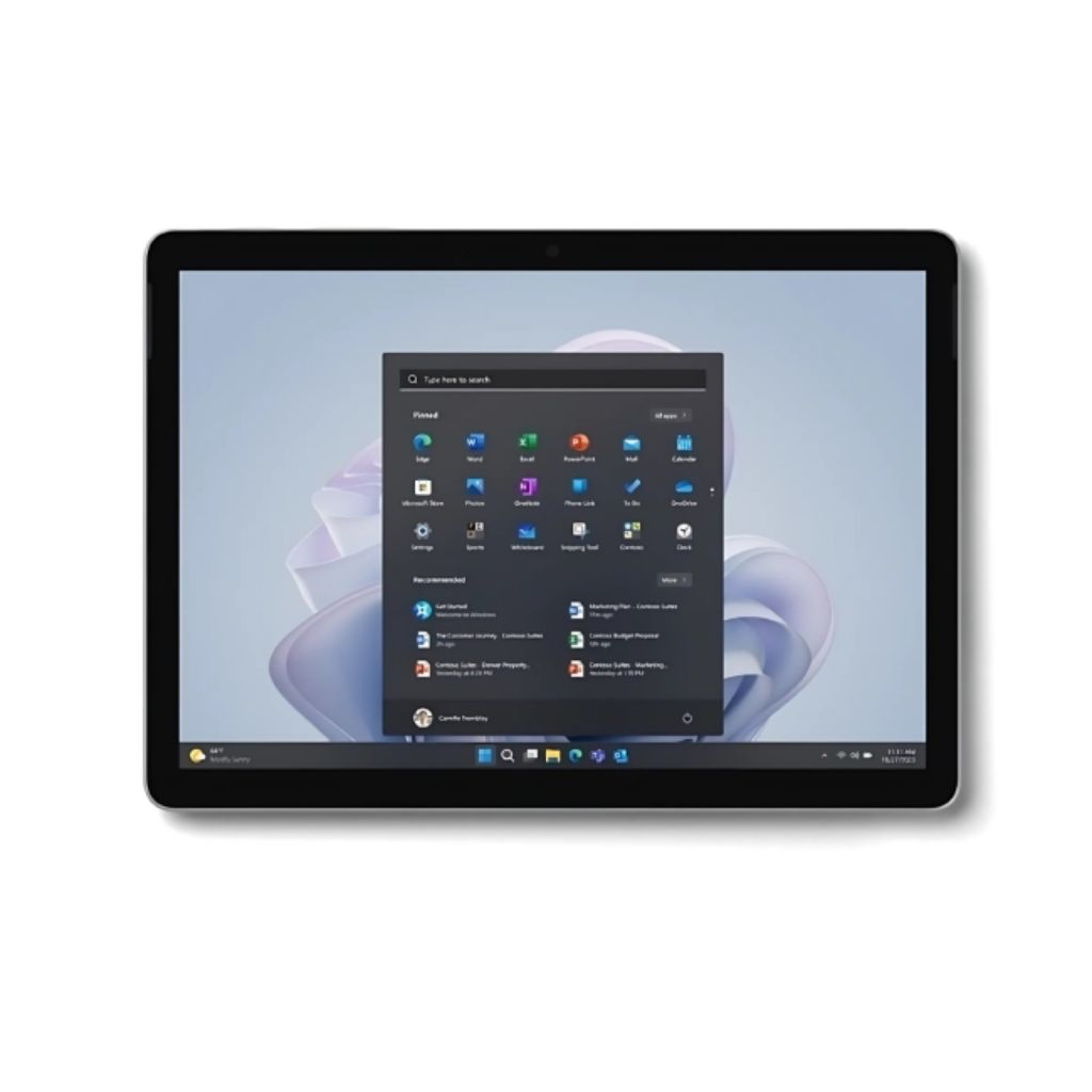 Microsoft Surface Go 4 n200 8GB 128GB 256GB windows tablet ter-kecil ringan ukuran layar 10" 10 inch
