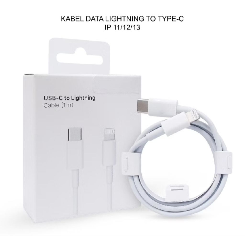 Kabel Data Iphone 11 Iphone 11 Pro Iphone 11 Pro Max Data Cable USB Type C to Lightning Kabel Iphone