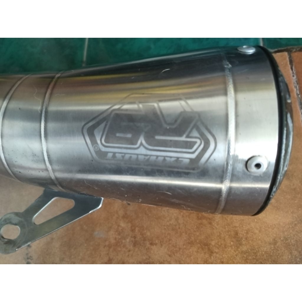 Knalpot R9 gp ninja 250 fi new
