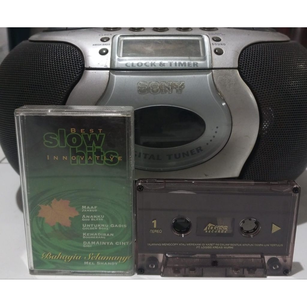 Kaset Pita Best Slow Innovative - Mel Shandy - God Bless - Boomerang - Elpamas - Jamrud