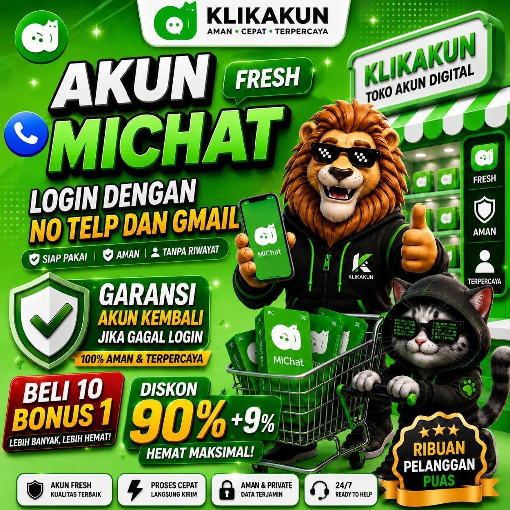 AKUN FRESH MiChat LOGIN TELP BELUM PREMIUM CEK SLIDE SEBELUM ORDER (KHUSUS ANDROID ATAU VIA GMAIL)