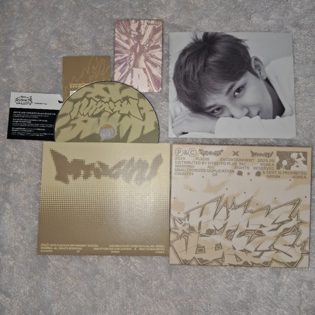 Album CxM Hype Vibes Compact ver. Mingyu (Album Only)