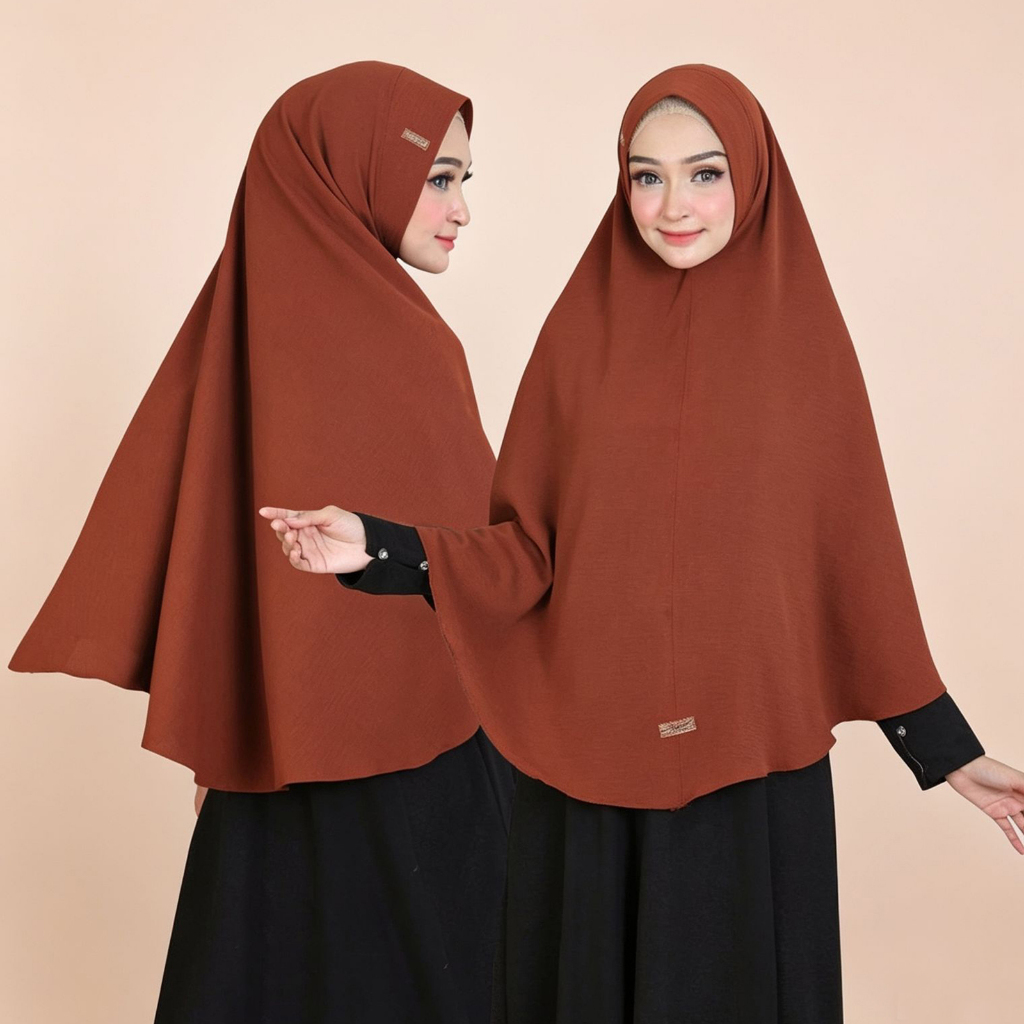 BISA COD Hijab Harian Pet Antem Kode DAFA-XL Bahan Kringkel Premium By Ory AjeZas Collection