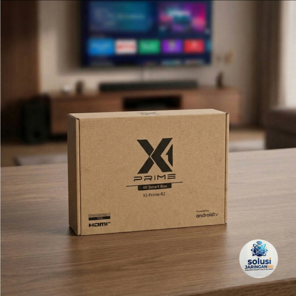 STB Android X1 Lite / X1 Prime R2/ X1 Prime C Original Non Root Fullset Termurah