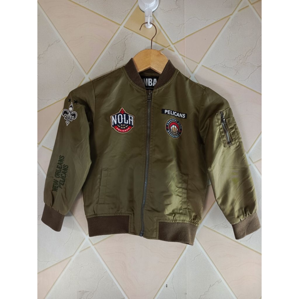 NBA kids bomber jacket