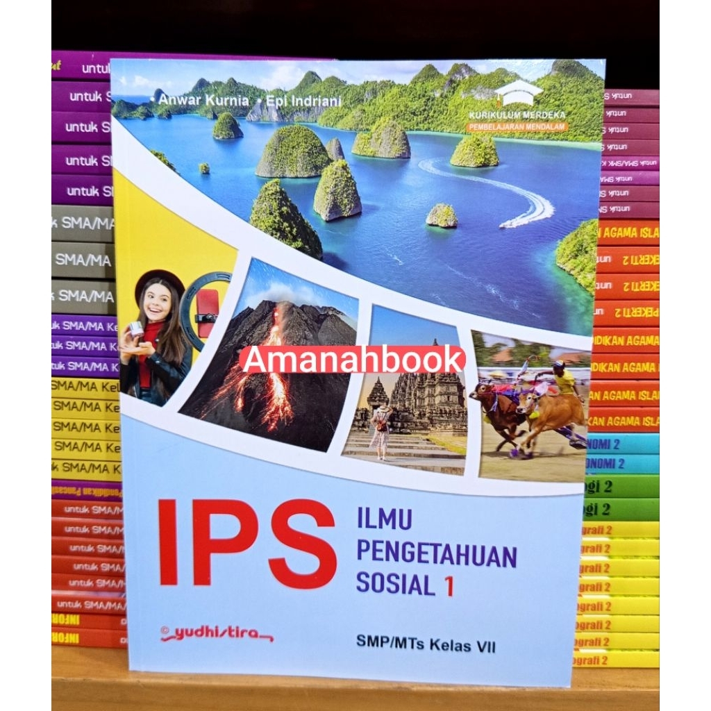 Buku IPS SMP Kelas 7 Kurikulum Merdeka Yudhistira