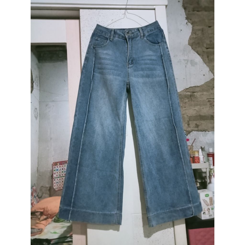 Preloved Lulu jeans kulot Higwaisht