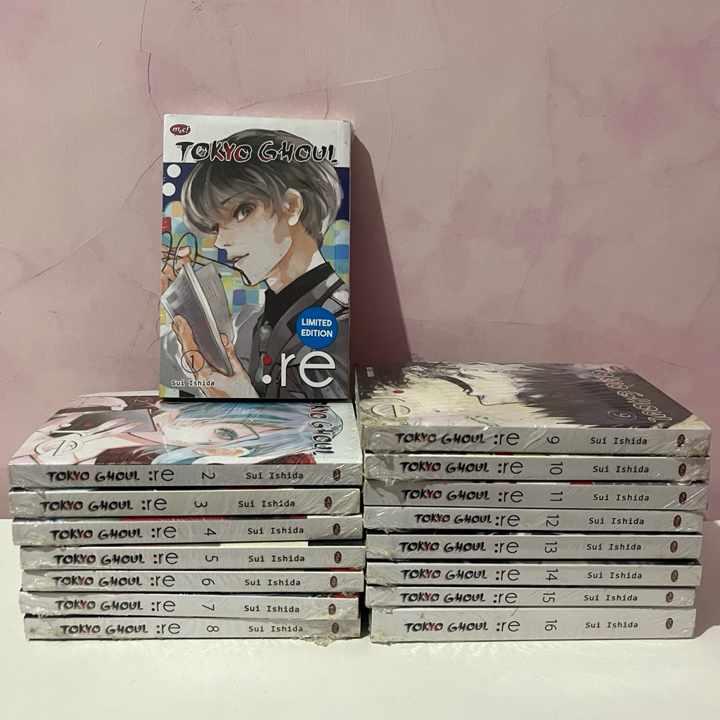 Komik Tokyo Ghoul RE 1 2 3 4 5 6 7 8 9 10 11 12 13 14 15 16 CABUTAN SEGEL