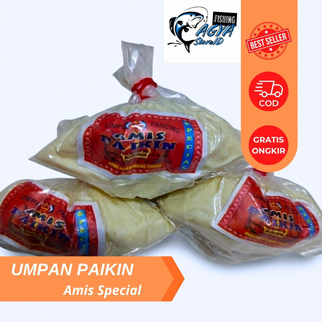 Paket 10pcs Umpan Paikin Pakikin Pa Ikin Special Amis Umpanamis