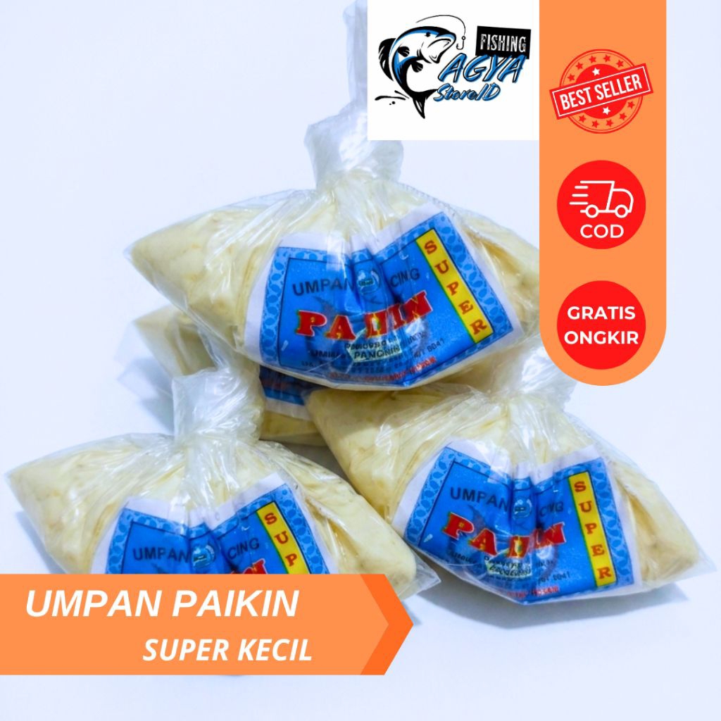 Paket 10pcs Paikin Pa Ikin Super Kecil  Umpan Pancing Ikan Mas Patin  gacor mudah di gunakan