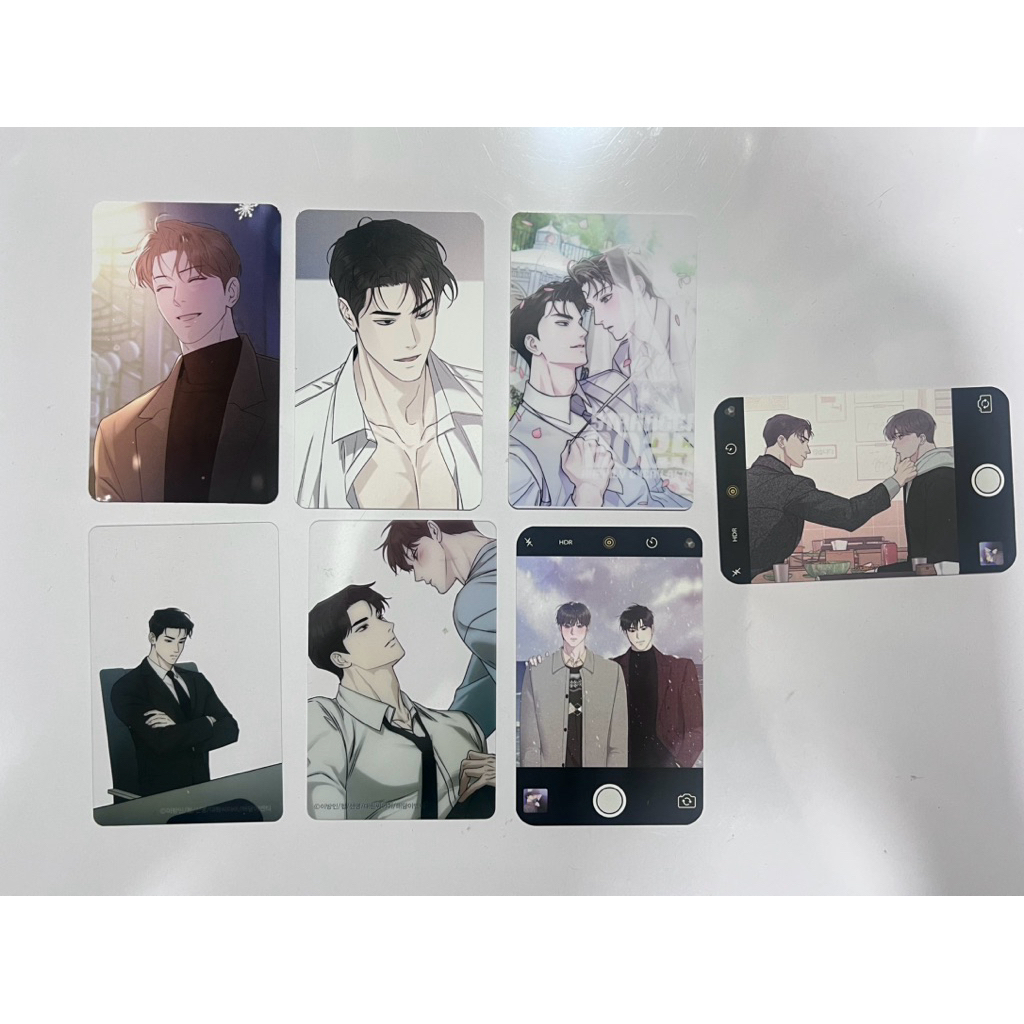photocard manhwa stranger official beon and event lainya