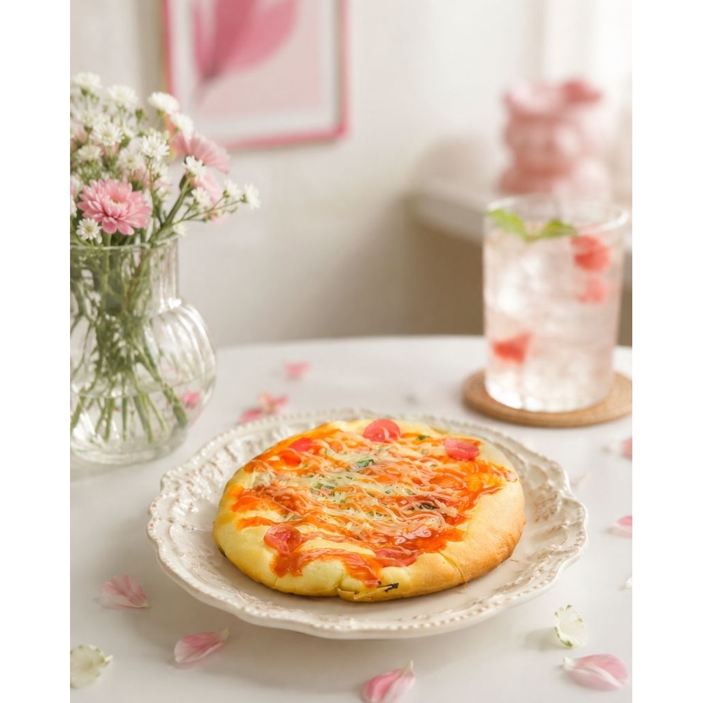 Pizza Mini / Roti Pizza / Pizza Bulat - Home Made