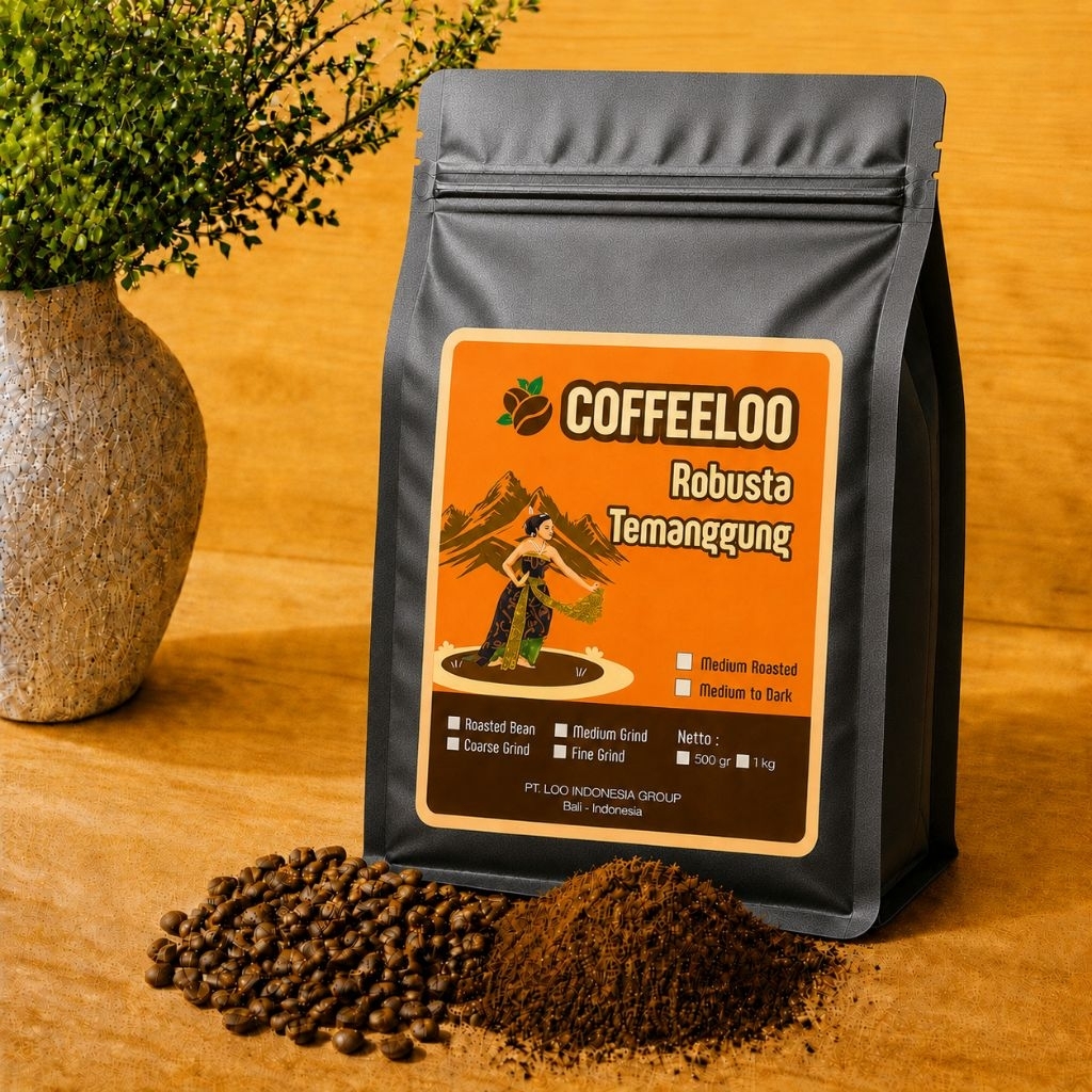 COFFEELOO Kopi Robusta Temanggung Sindoro