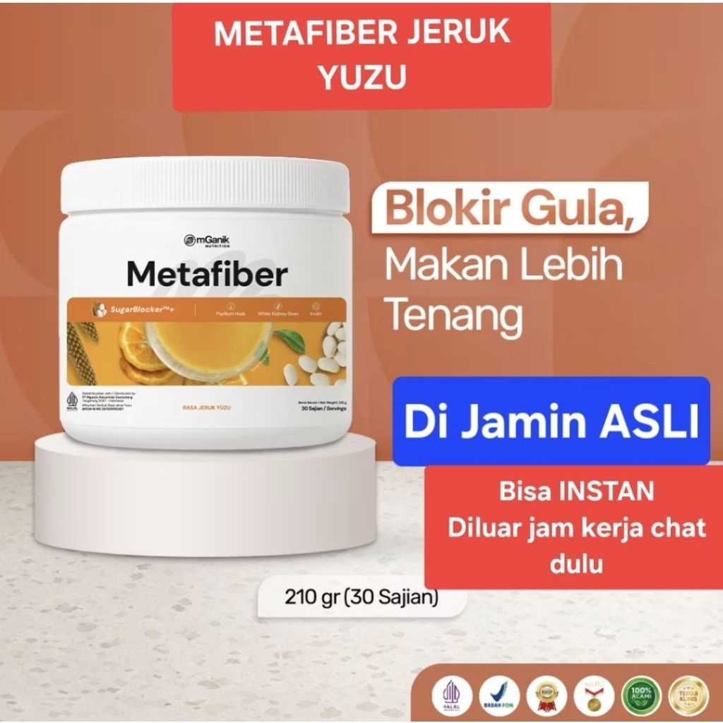 Metafiber sugar blocker solusi sehat diabetesi dengan cara alami, Mganik metagiber, mganik travel si