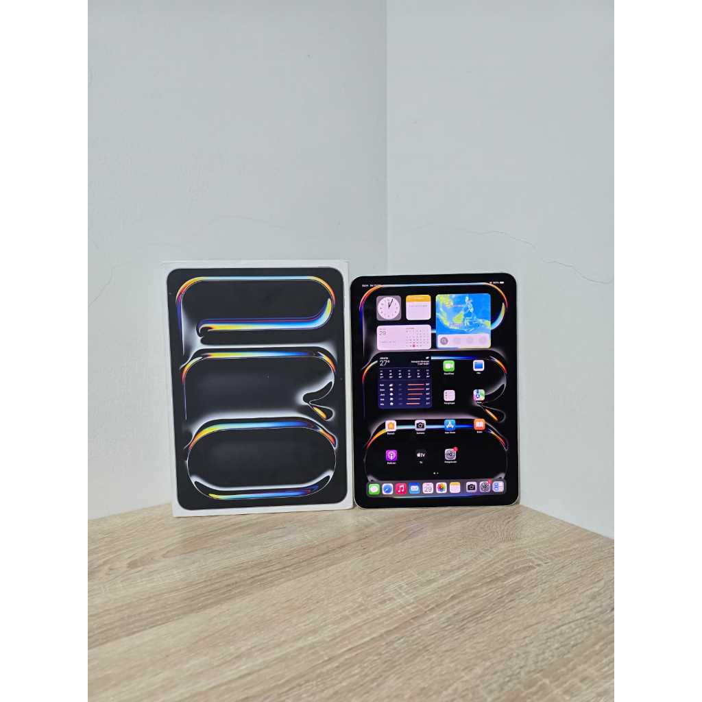 iPad Pro M4 11 256GB Wifi Cellular 5G Cell Fullset 11 256 GB Apple 11" 2024