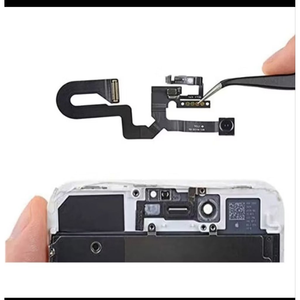 kamera depan iPhone 7+ second copotan normal