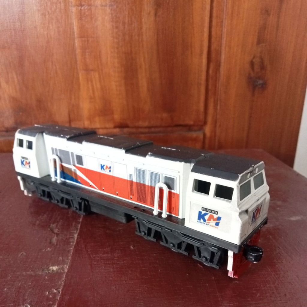 Mainan Miniatur Kereta Api KAI Lokomotif CC201