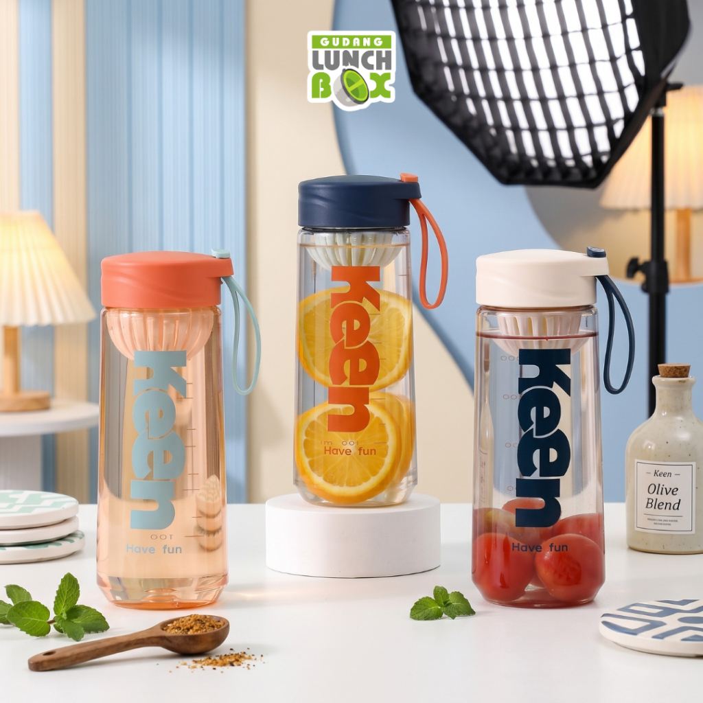 Botol Minum Plastik KEEN 640ml Botol Minum BTL-2312 CATALINA Water Bottle
