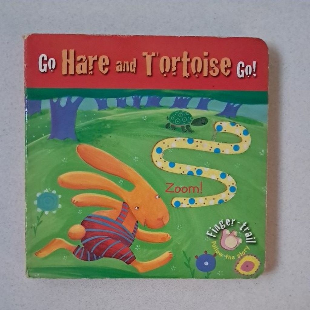 Buku Cerita Anak Go Hare and Tortoise Go