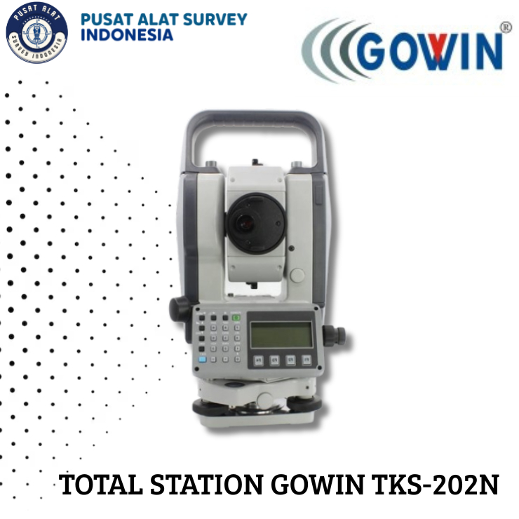 Total Station Gowin TKS202N Bekas / TKS 202N Second (Sudah Laser)