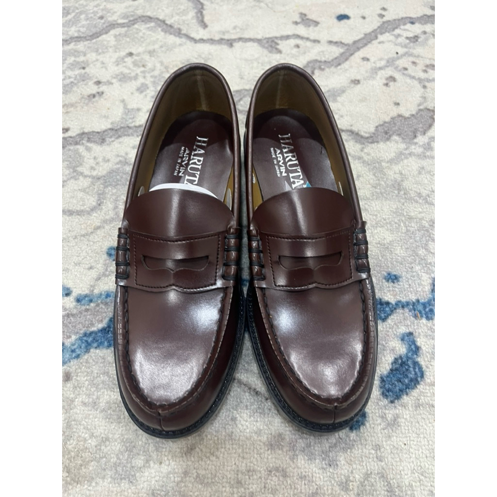 Haruta Penny Loafers 6550 (Brown)