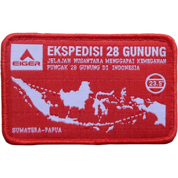 EIGER PATCH BORDIR LOGO EMBLEM EMBROIDERY