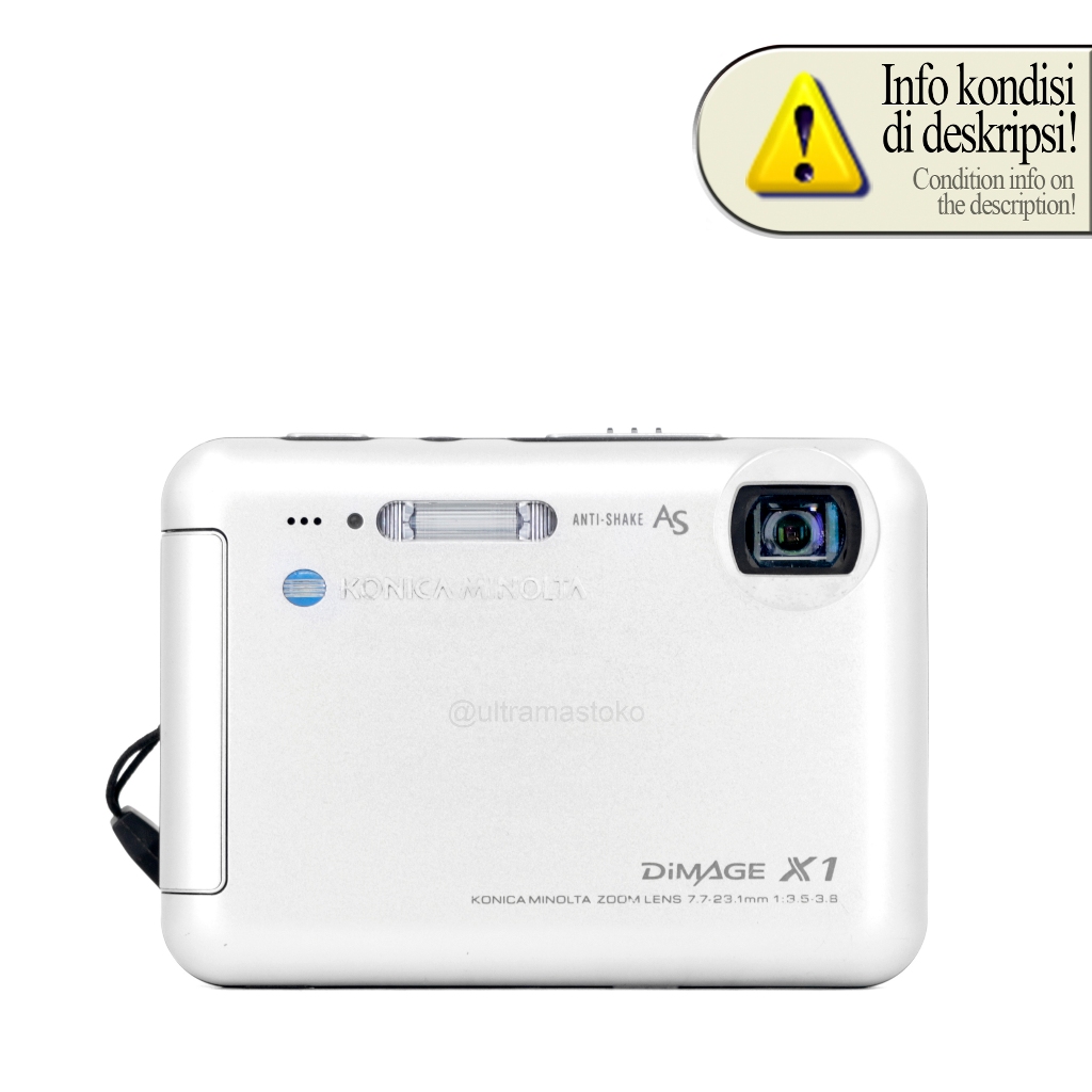 Kamera Digital Pocket KONICA MINOLTA DiMAGE X1 | 8.0 Megapixels  - Digicam