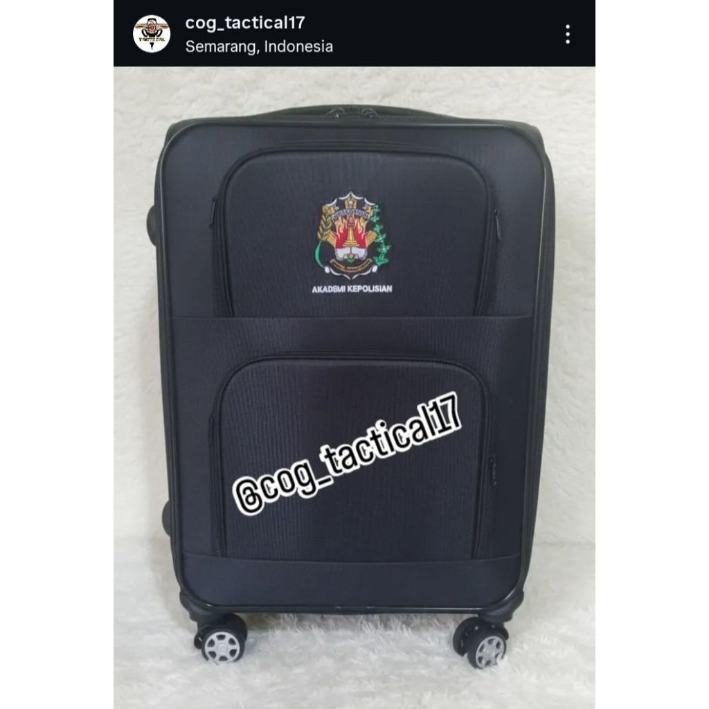 Koper Pesiar / Tas Travel Sekolah Kedinasan AKPOL SEMARANG