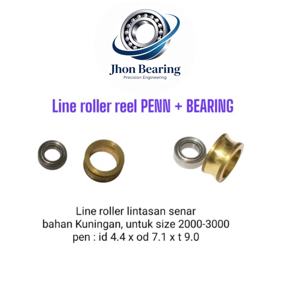 Line Roller + Bearing PENN / lintasan tali senar Reel uk 1000-3000