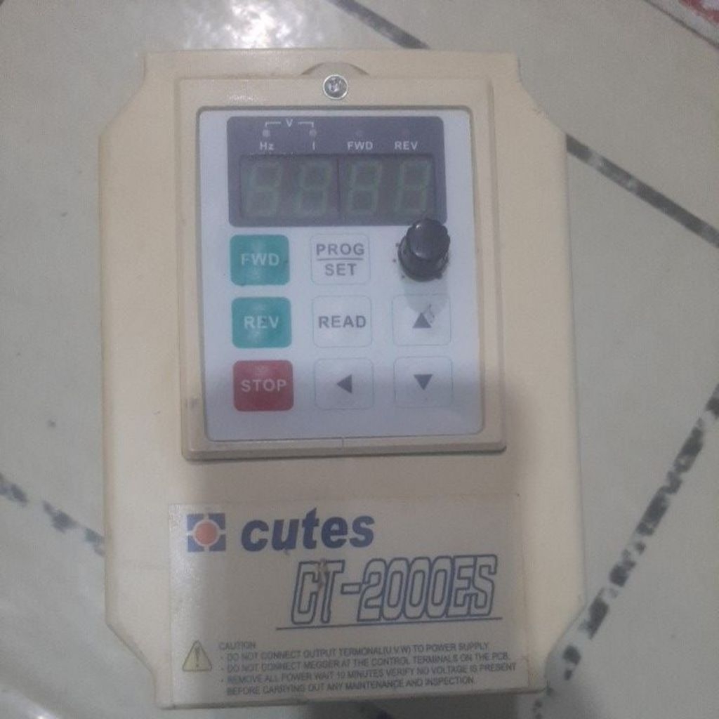 CT-2002ES-A75 1HP 220V INVERTER CUTES.SECOND