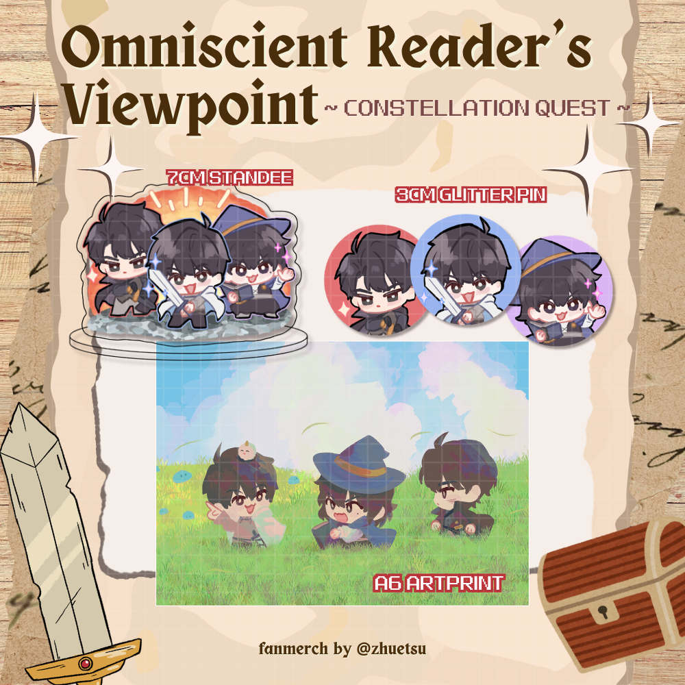 [Zhuetsu] ORV - Omniscient Reader - YHK Pin Standee Artrprint [LAST STOCK]