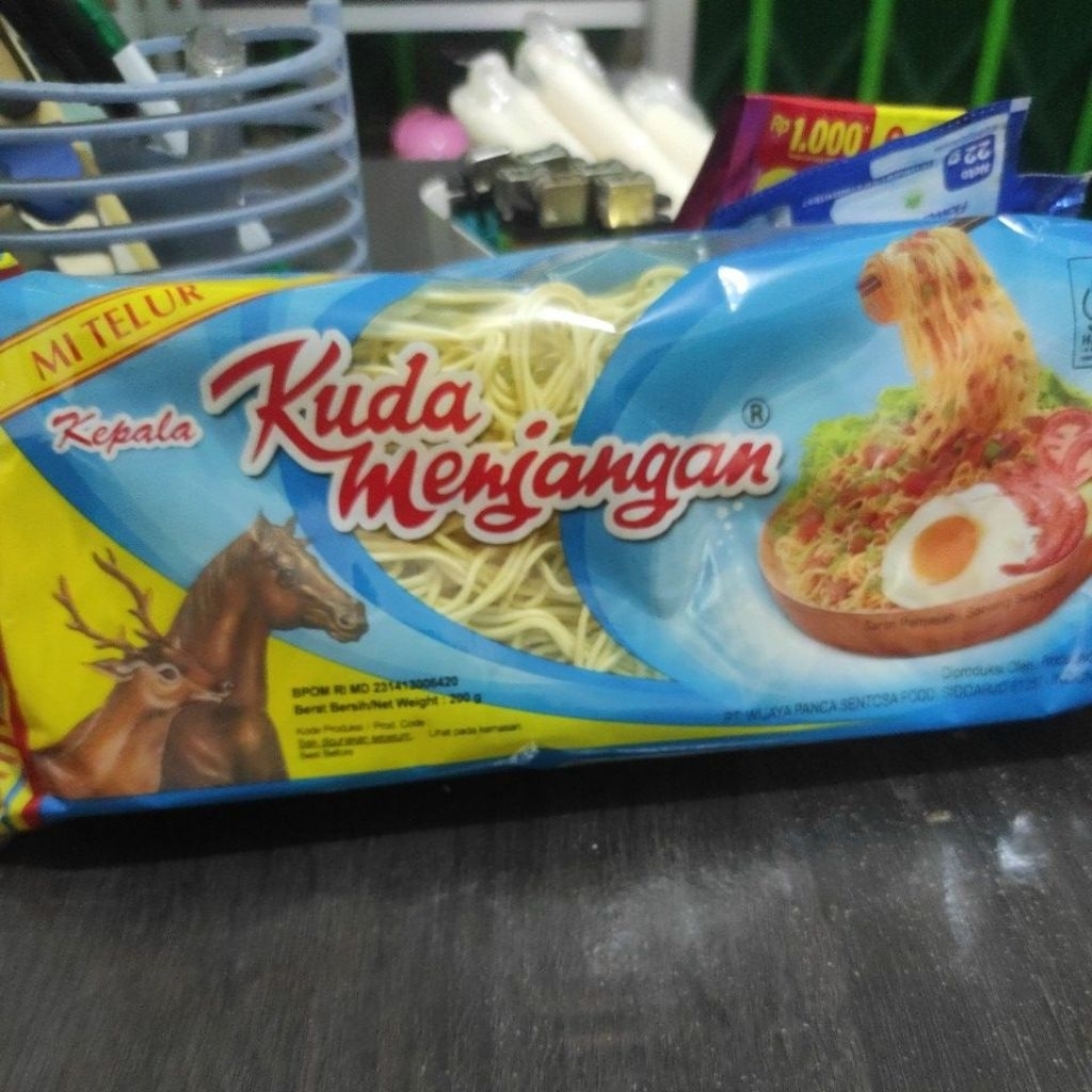 mie telur kuda menjangan