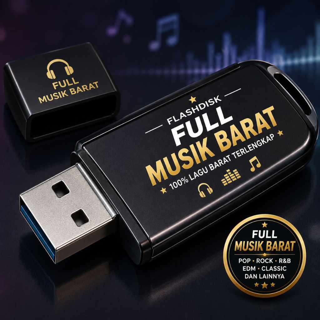 flashdisk full musik barat