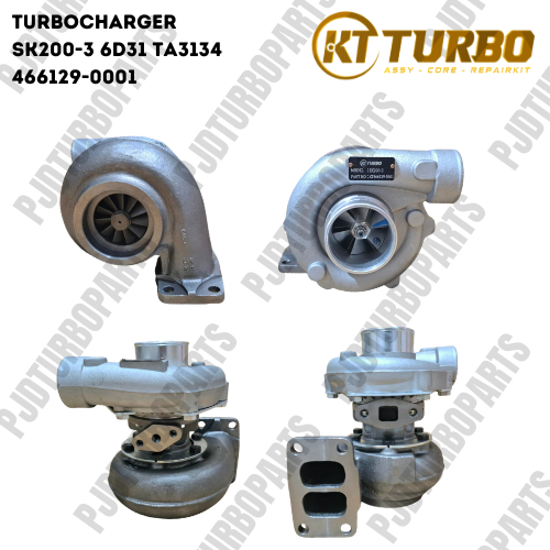 TURBOCHARGER TURBO ASSY SK200-3 6D31 TA3134 PN 466129-0001 ME088752 ME088488