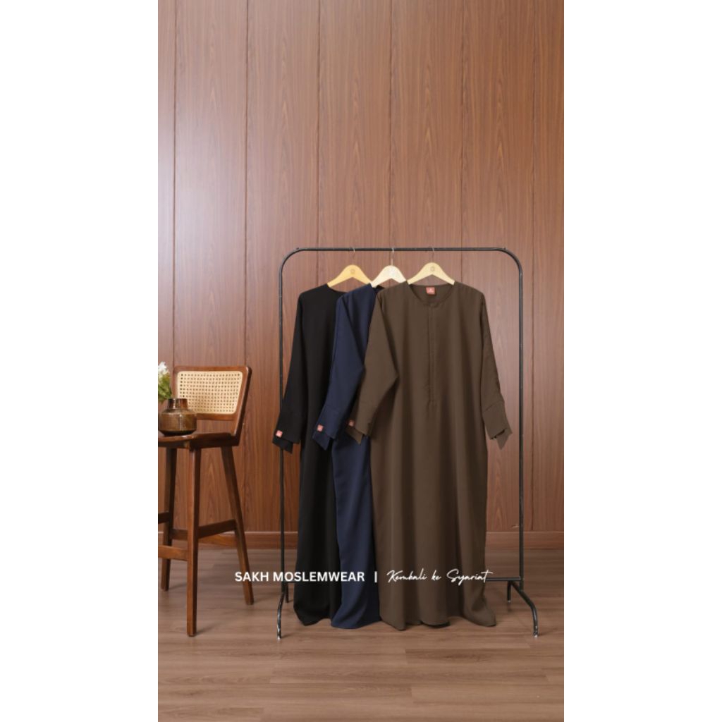 Abaya Muslimah Syari Anti UV Janna - Gamis Premium Granada