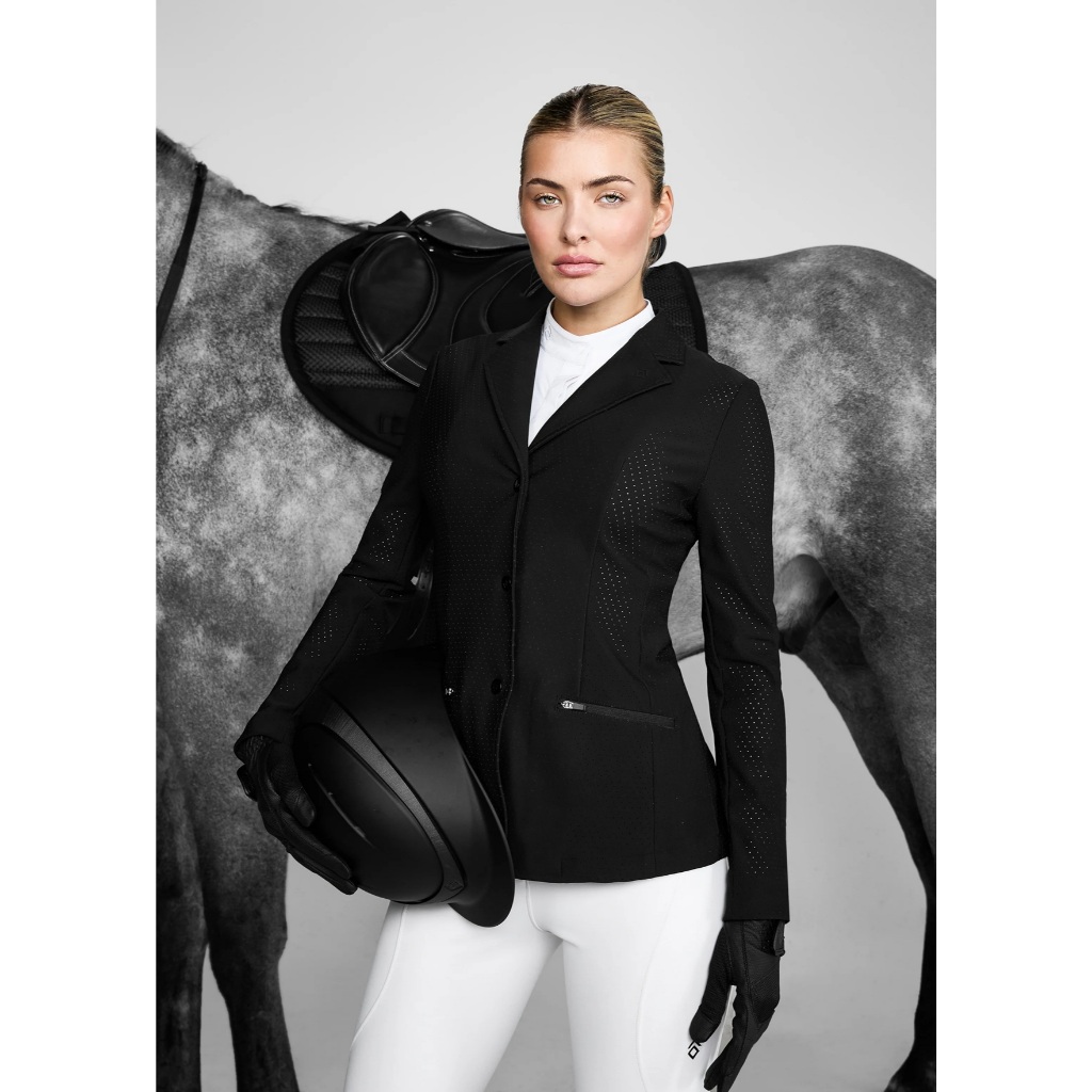Jas Kompetisi Berkuda Aztec Diamond Ventilated Competition Jacket Equestrian