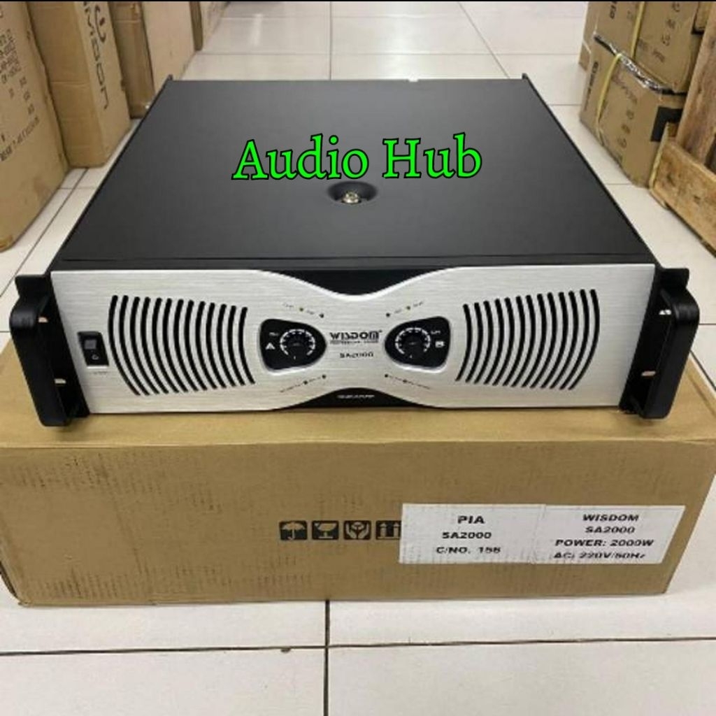 Power Amplifier Wisdom SA2000 / SA 2000 Original Power Wisdom