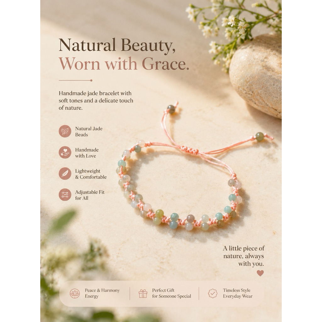 gelang tali giok | gelang giok tali wanita | gelang cantik wanita | aksesories wanita cantik