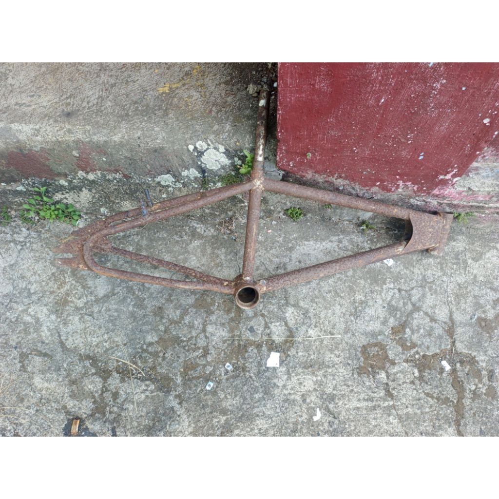 frame sepeda bmx 20 jadul second minus karat