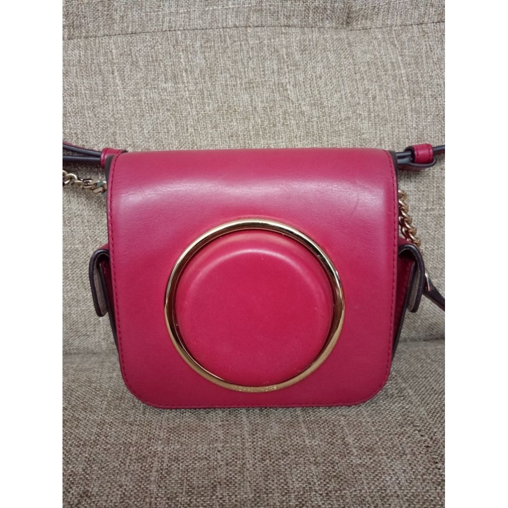MK camera Sling bag mini kulit asli uk 15x8x14 cm