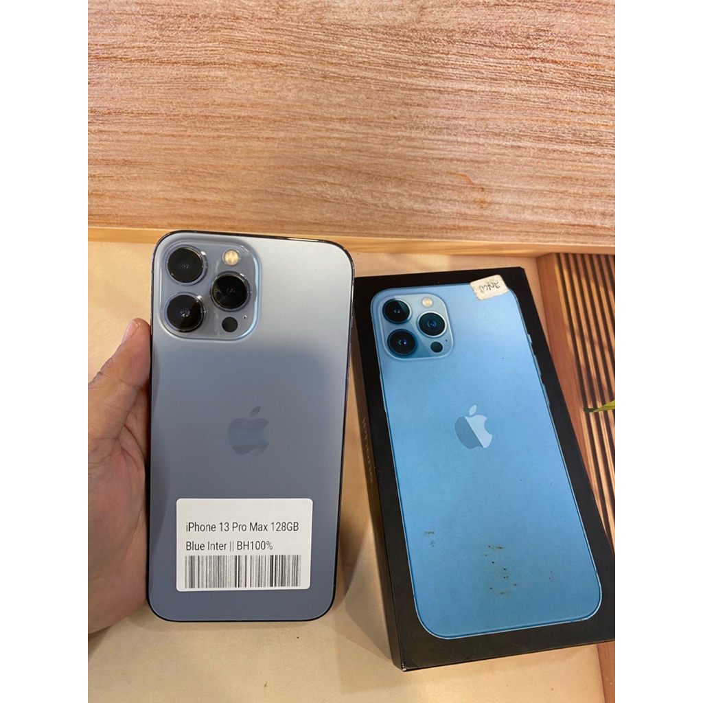 iPhone 13 Pro Max 128GB Blue cukai bh 100% lengkap
