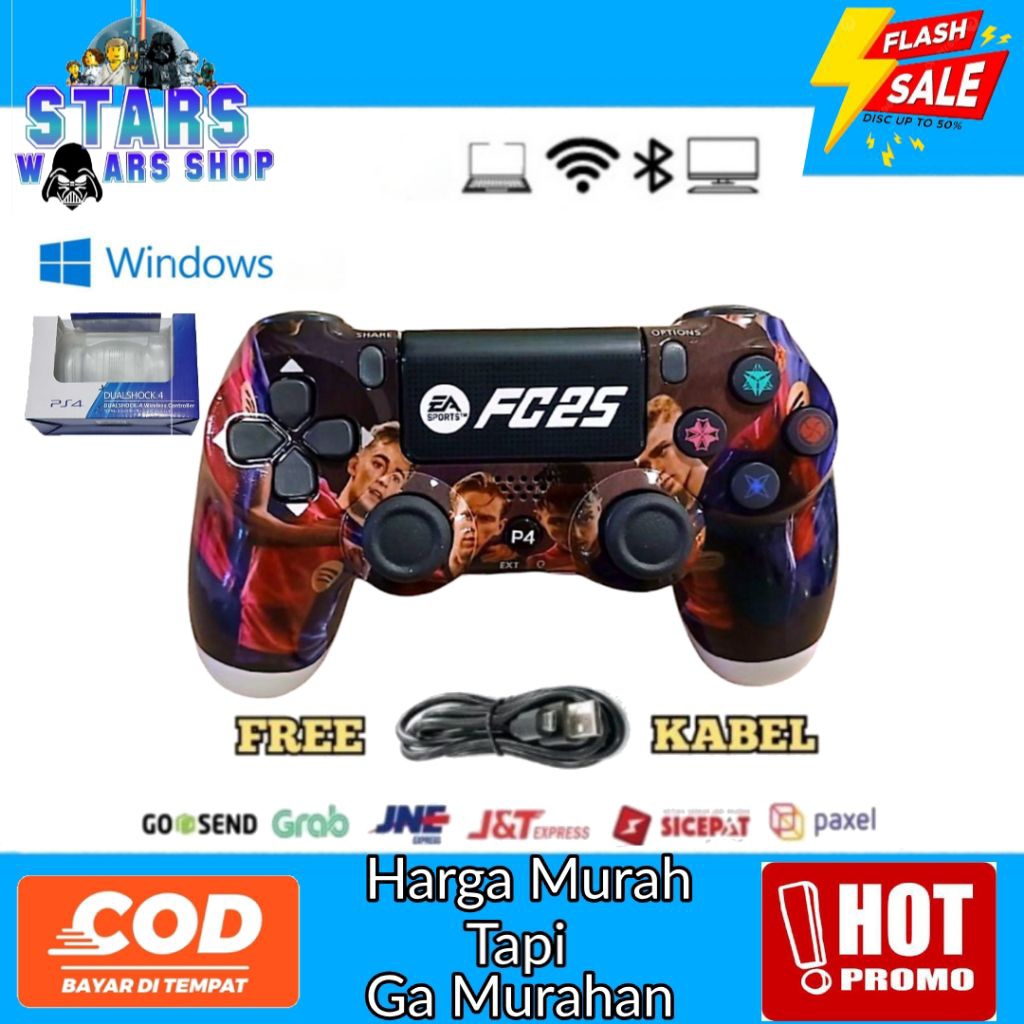 Stik Stick PS4 OP / Stik PS4 PLAY X Motif Corak Motif Baru