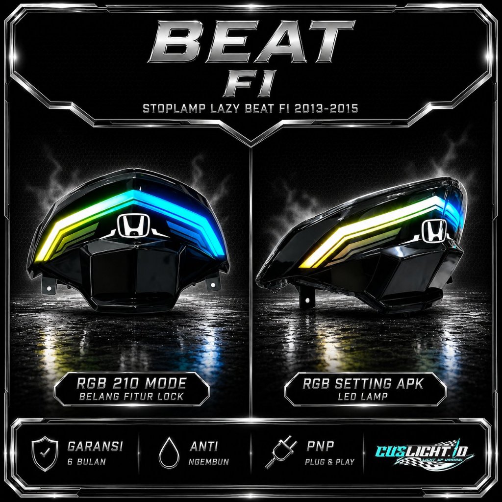 Stoplamp Leji Beat FI 2013-2015 PNP Fullset V2