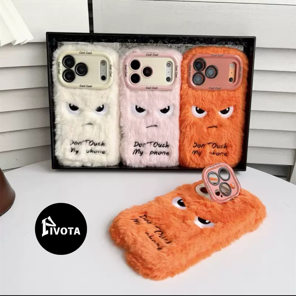 Pivota - Casing Iphone Lucu - Casing Iphone Bulu Plush