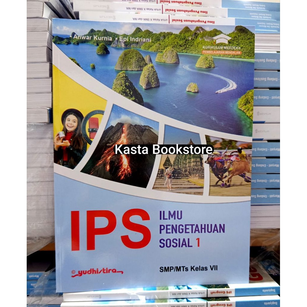 Buku IPS Kelas 7 SMP Kurikulum Merdeka Yudhistira